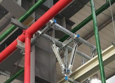谢家集该抗震支架的整体式支吊架结构协调性好